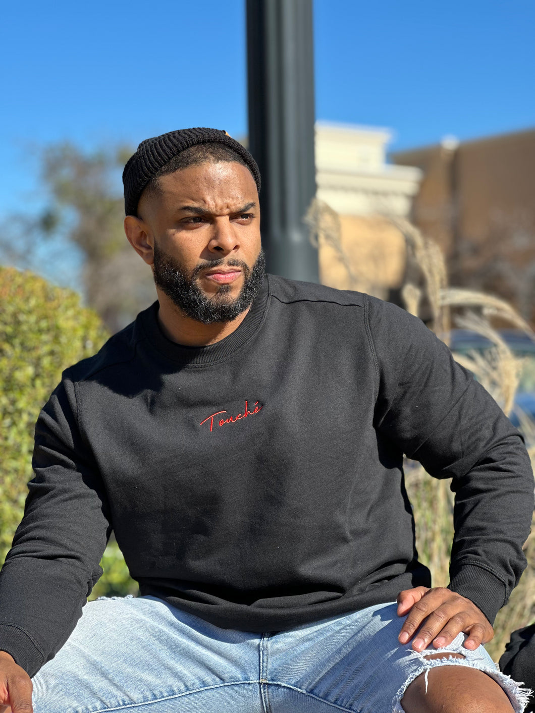 Crew Neck Sweater (Touché Stitched )